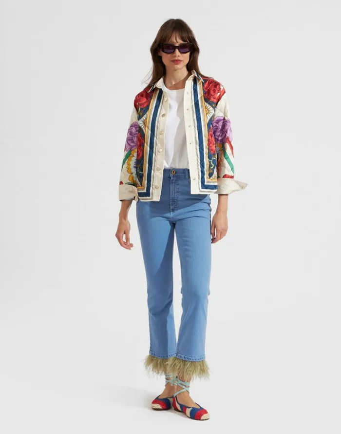 Ready To Wear Outerwear La Double J Edie Jacket Place Taormina Place Ivory Ready To Wear Outerwear La Double J Edie Jacket Place Taormina Place Ivory