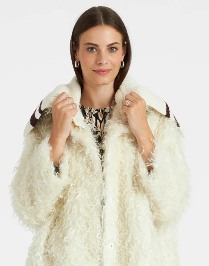 Ready To Wear Outerwear La Double J Iris Coat Ivory Ready To Wear Outerwear La Double J Iris Coat Ivory