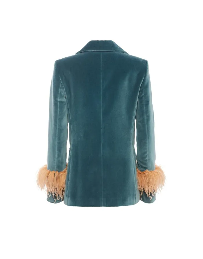 Ready To Wear Outerwear La Double J Keaton Jacket Light Blue Ready To Wear Outerwear La Double J Keaton Jacket Light Blue