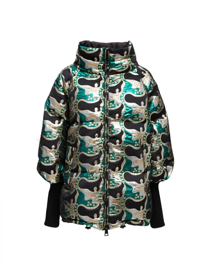 Ready To Wear Outerwear La Double J Reversible St Moritz Jacket Spritz Verde Ready To Wear Outerwear La Double J Reversible St Moritz Jacket Spritz Verde