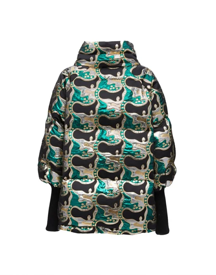 Ready To Wear Outerwear La Double J Reversible St Moritz Jacket Spritz Verde Ready To Wear Outerwear La Double J Reversible St Moritz Jacket Spritz Verde