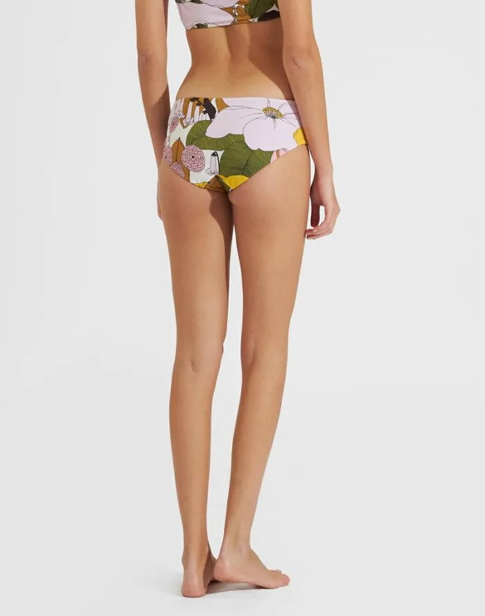 Ready To Wear Swimwear La Double J Boy Brief Big Flower Rose Ready To Wear Swimwear La Double J Boy Brief Big Flower Rose