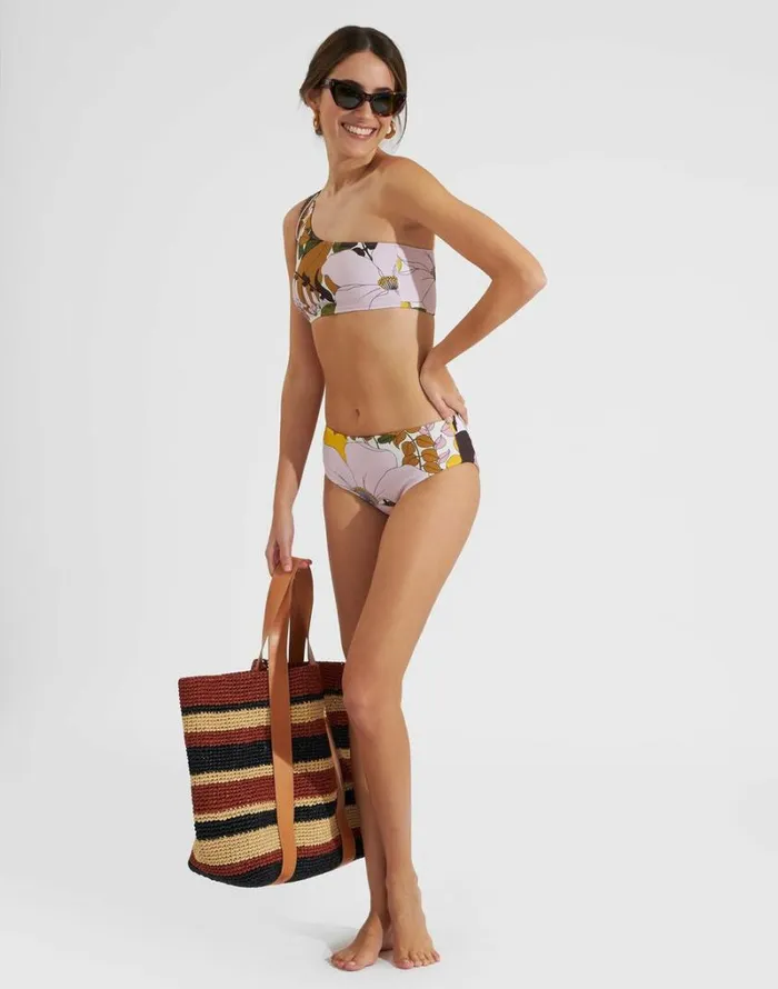 Ready To Wear Swimwear La Double J Boy Brief Big Flower Rose Ready To Wear Swimwear La Double J Boy Brief Big Flower Rose