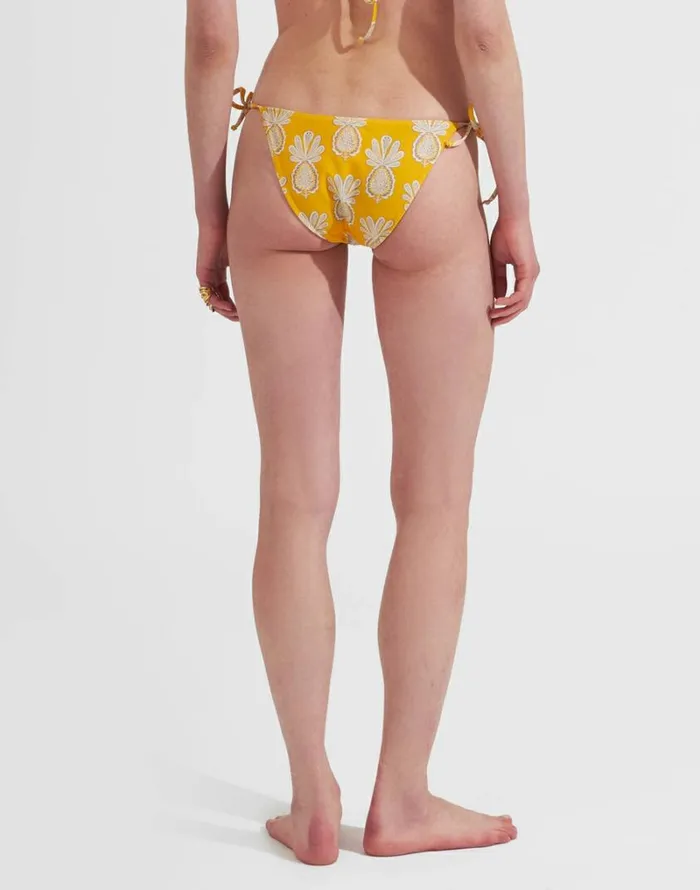Ready To Wear Swimwear La Double J Triangle Bikini Bottom Pineapple Sunflower Ready To Wear Swimwear La Double J Triangle Bikini Bottom Pineapple Sunflower