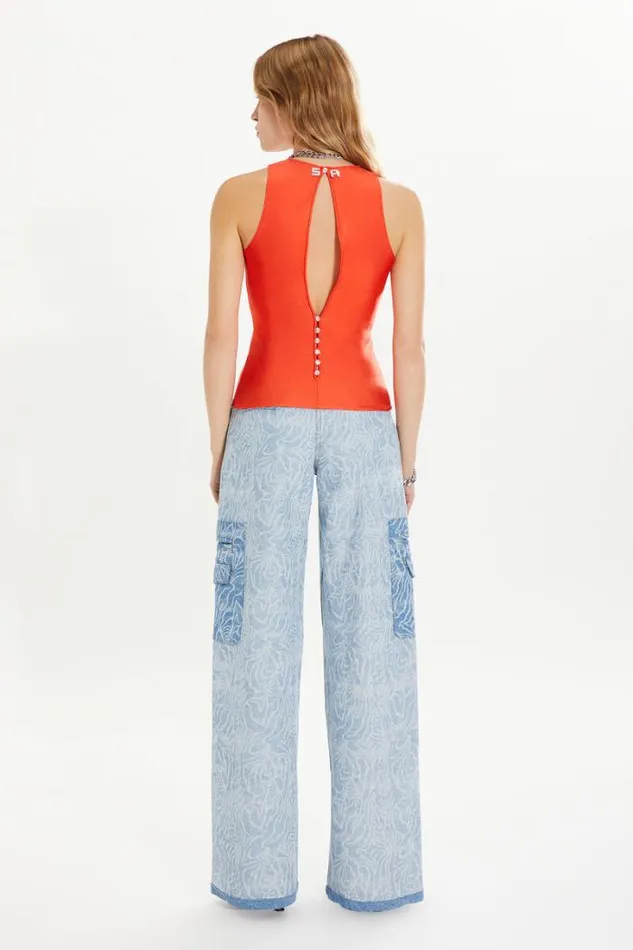 Readytowear Tank Tops Sonia Rykiel Sleeveless Jersey Top