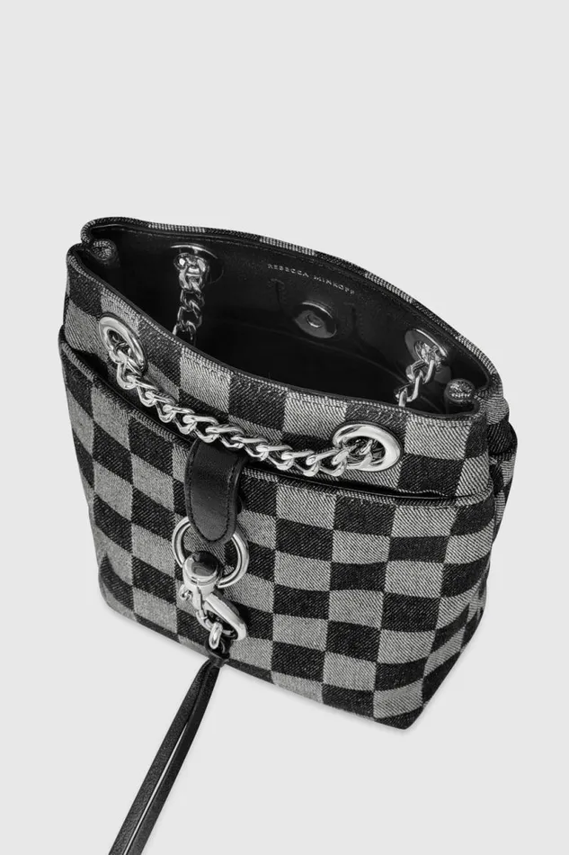 Rebecca Minkoff Crossbody Bags Edie Mini Bucket Black 8211 Handbags