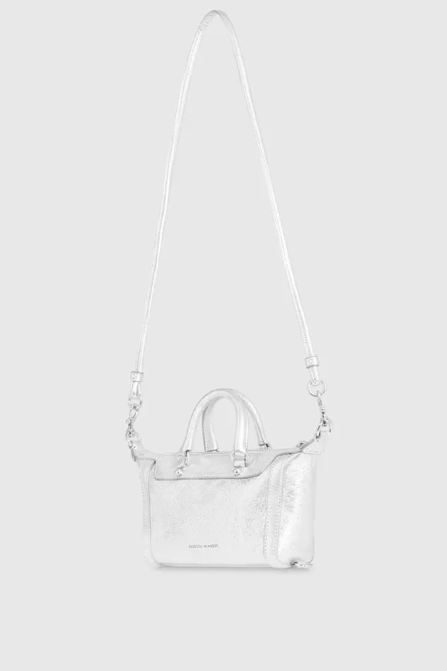 Rebecca Minkoff Crossbody Bags Micro Mini MAB Silversilver 8211 Handbags Rebecca Minkoff Crossbody Bags Micro Mini MAB Silversilver 8211 Handbags