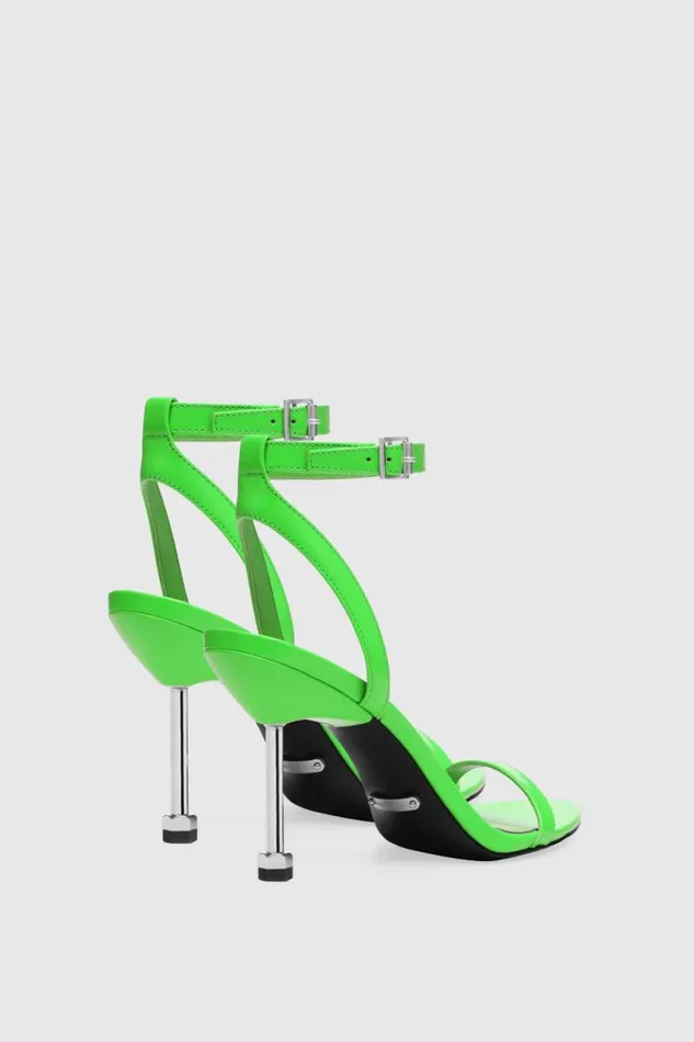 Rebecca Minkoff Shoes Juliana Heel Neon Green 8211 Shoes