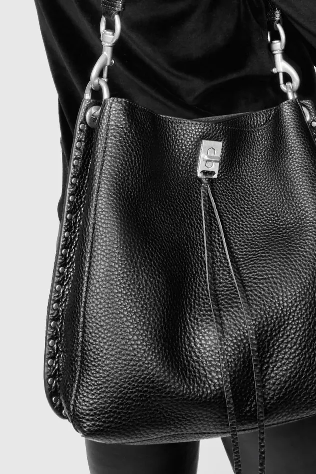 Rebecca Minkoff Shoulder Bags Darren Shoulder Bag Militarysilver 8211 Handbags