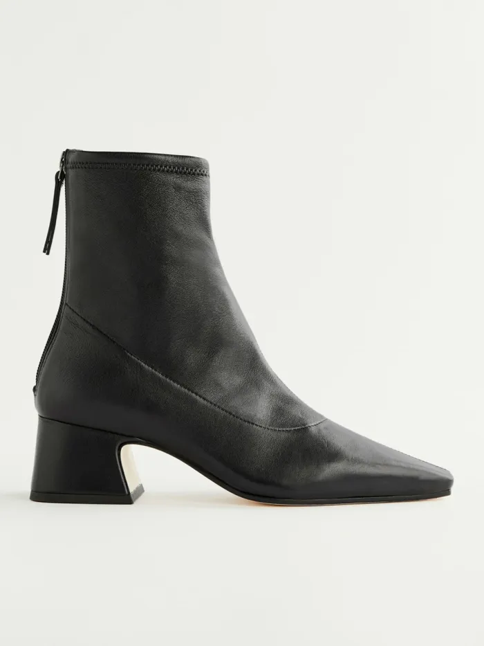 Reformation Boots Remington Ankle Boot Black Leather 8211 Women Reformation Boots Remington Ankle Boot Black Leather 8211 Women