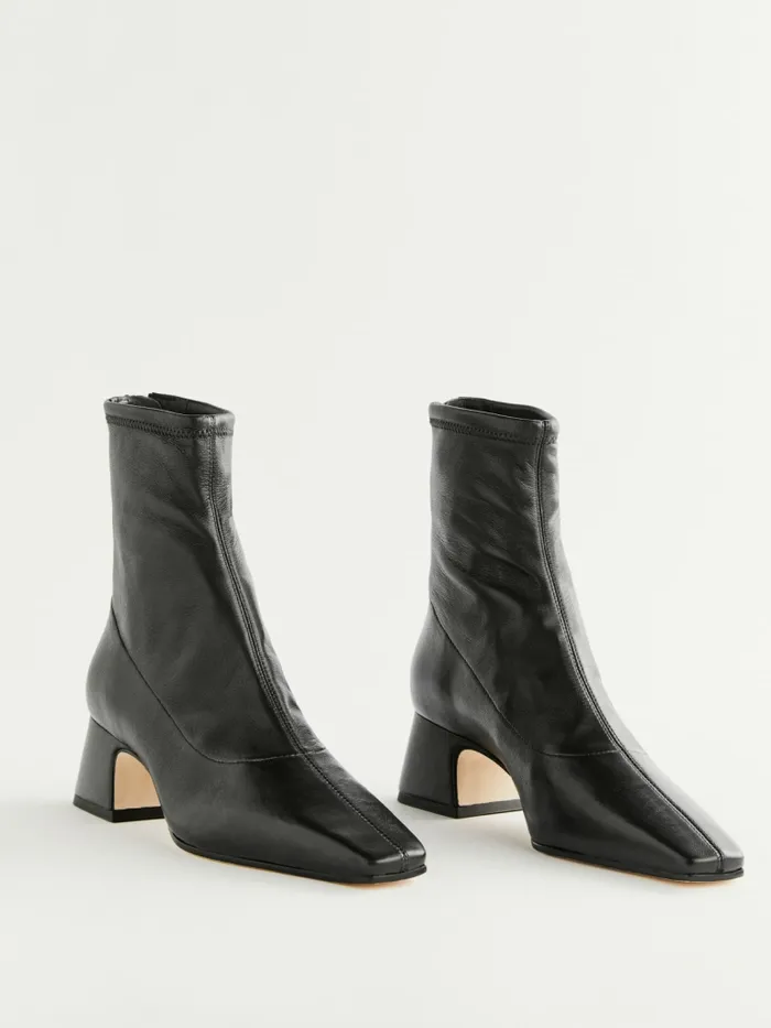 Reformation Boots Remington Ankle Boot Black Leather 8211 Women Reformation Boots Remington Ankle Boot Black Leather 8211 Women