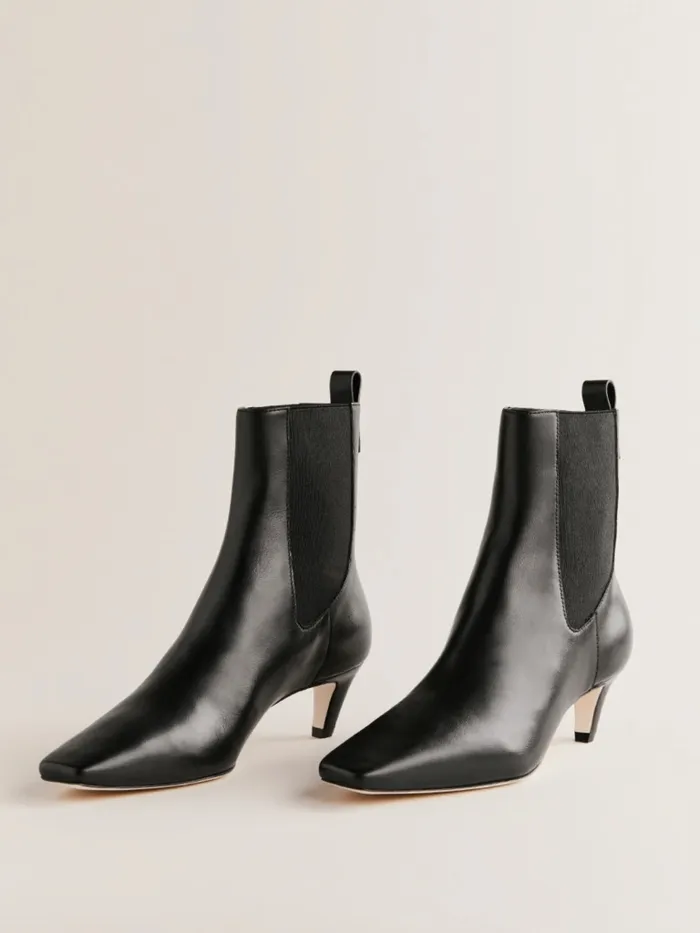 Reformation Boots Roberta Ankle Boot Black Leather 8211 Women Reformation Boots Roberta Ankle Boot Black Leather 8211 Women