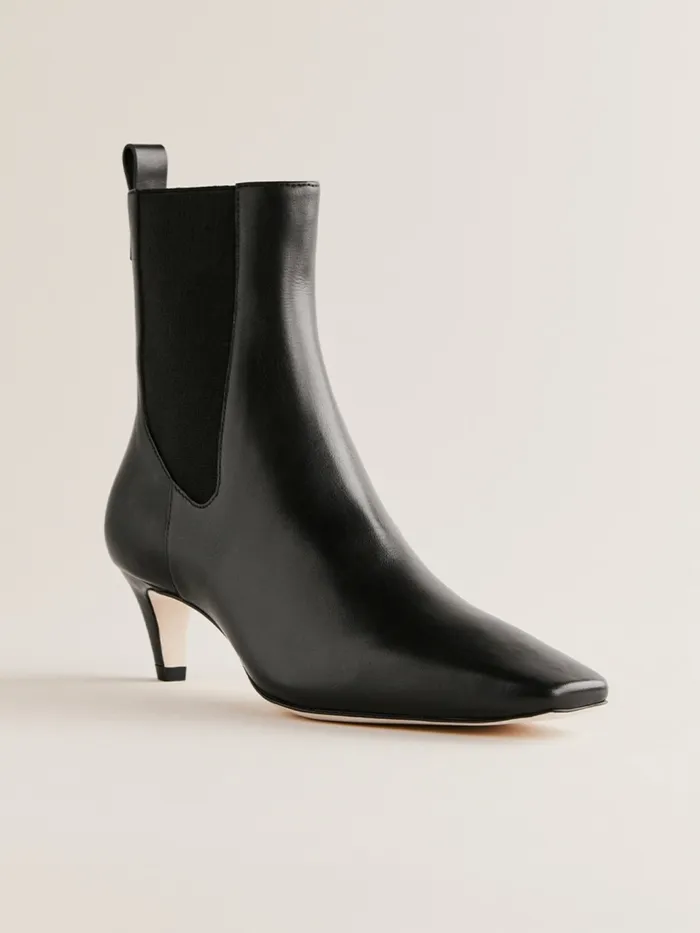 Reformation Boots Roberta Ankle Boot Black Leather 8211 Women Reformation Boots Roberta Ankle Boot Black Leather 8211 Women