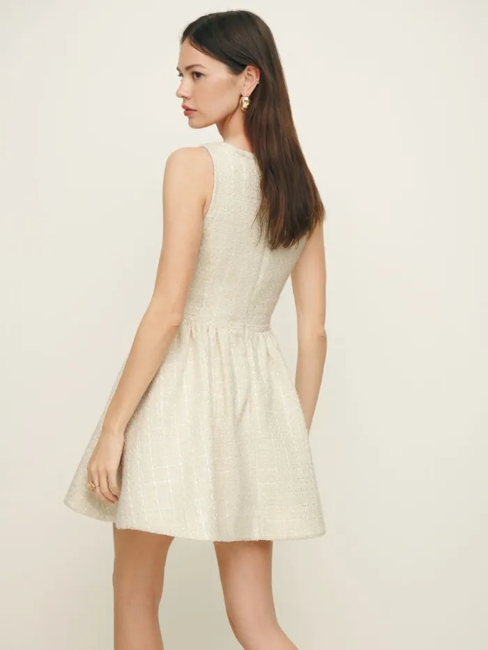 Reformation Dresses Aliana Dress Ivory 8211 Women Reformation Dresses Aliana Dress Ivory 8211 Women