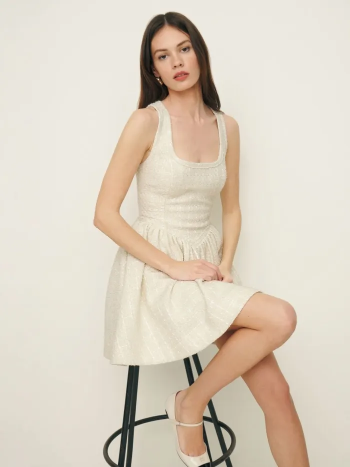 Reformation Dresses Aliana Dress Ivory 8211 Women Reformation Dresses Aliana Dress Ivory 8211 Women
