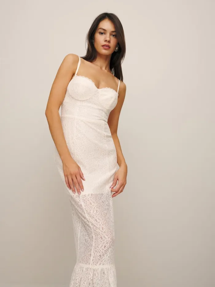 Reformation Dresses Canice Dress Ivory Lace 8211 Women Reformation Dresses Canice Dress Ivory Lace 8211 Women