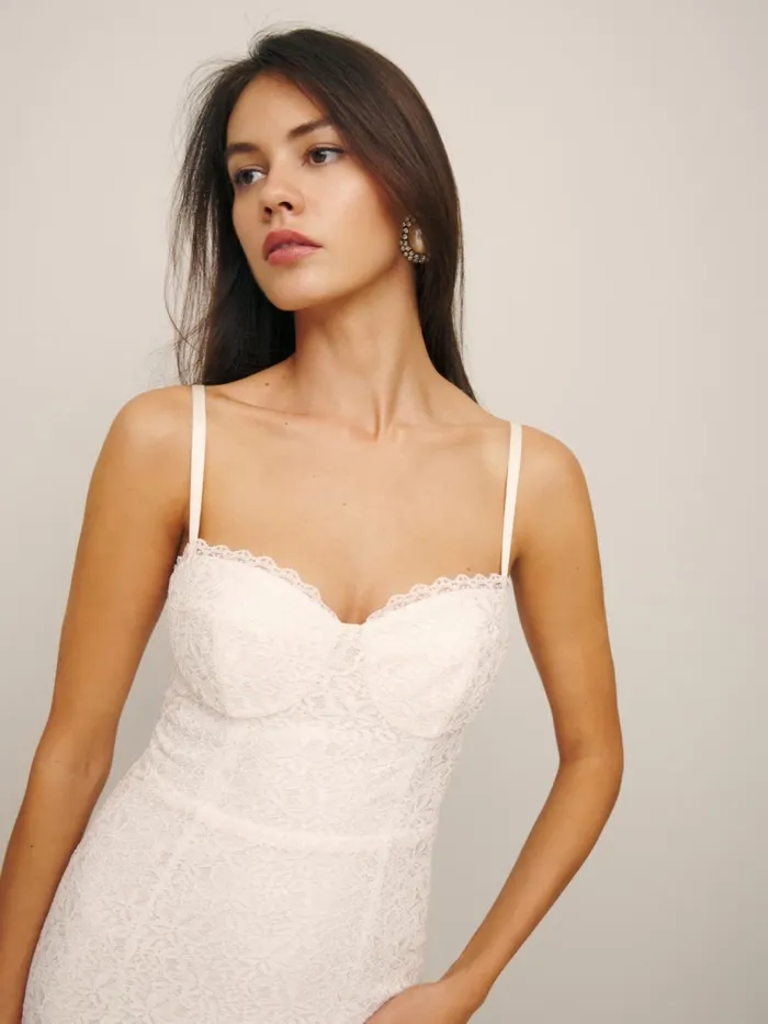 Reformation Dresses Canice Dress Ivory Lace 8211 Women Reformation Dresses Canice Dress Ivory Lace 8211 Women