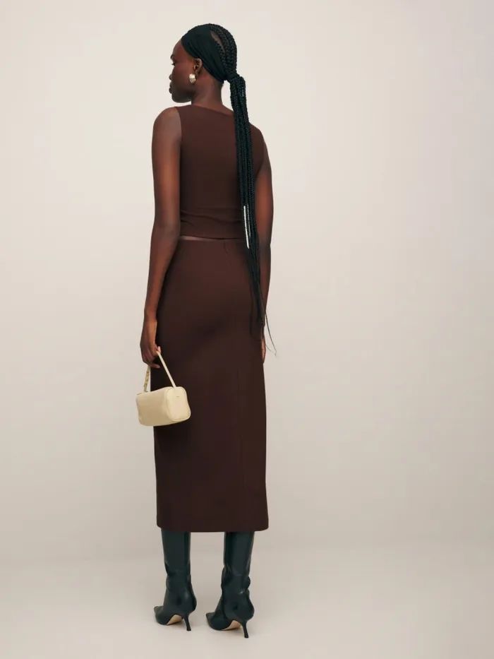 Reformation Dresses Elowen Knit Two Piece Cafe 8211 Women Reformation Dresses Elowen Knit Two Piece Cafe 8211 Women