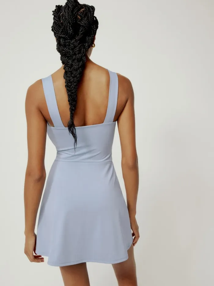 Reformation Dresses Farrah Ecomove Active Dress Sky 8211 Women Reformation Dresses Farrah Ecomove Active Dress Sky 8211 Women