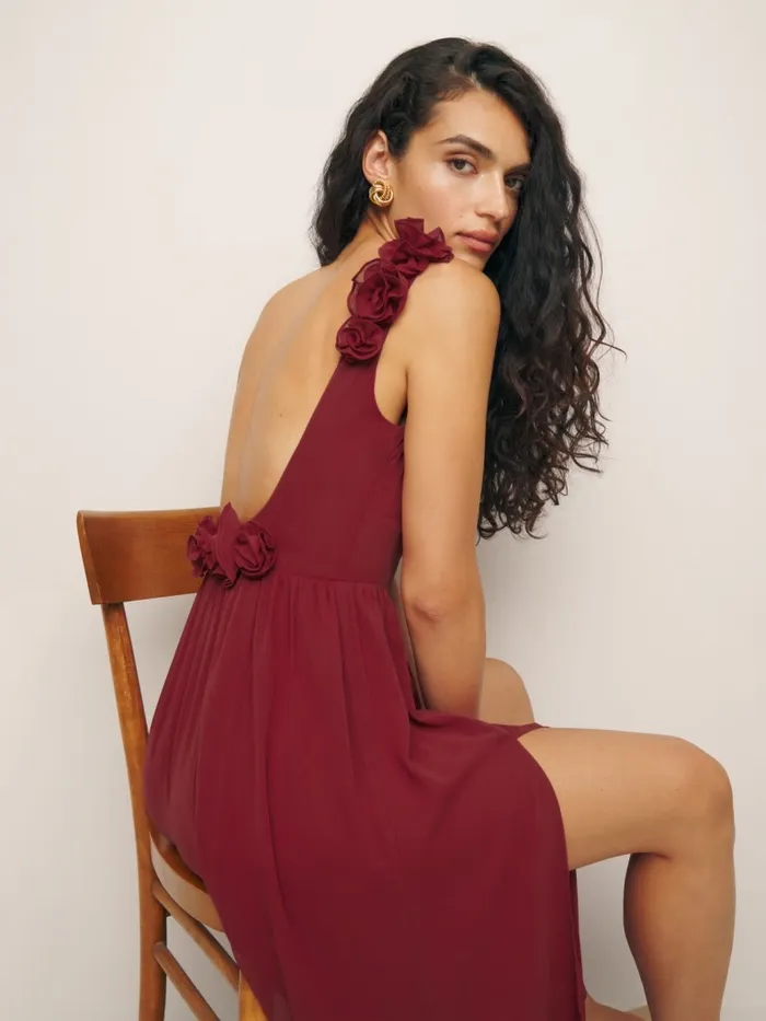 Reformation Dresses Flor Dress Red 8211 Women