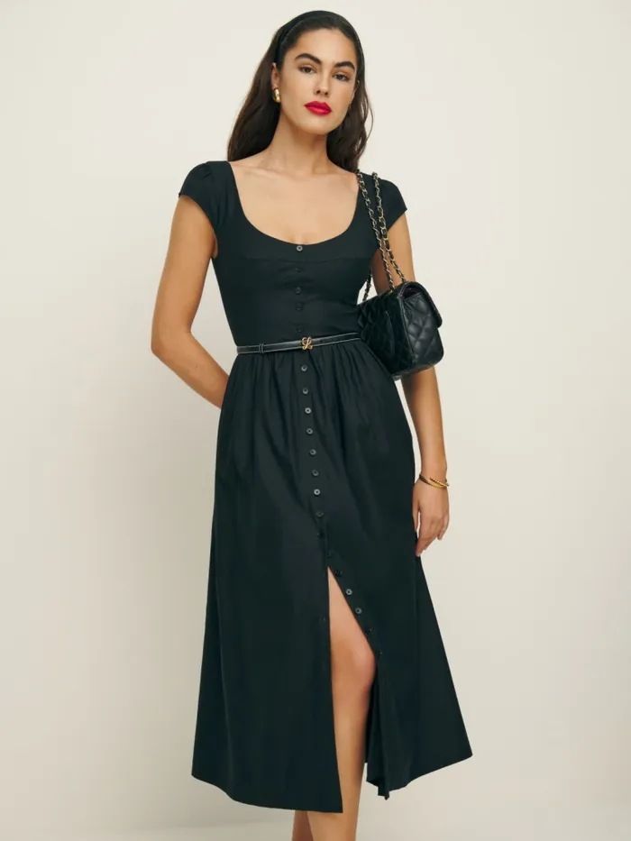 Reformation Dresses Florrie Dress Black 8211 Women Reformation Dresses Florrie Dress Black 8211 Women