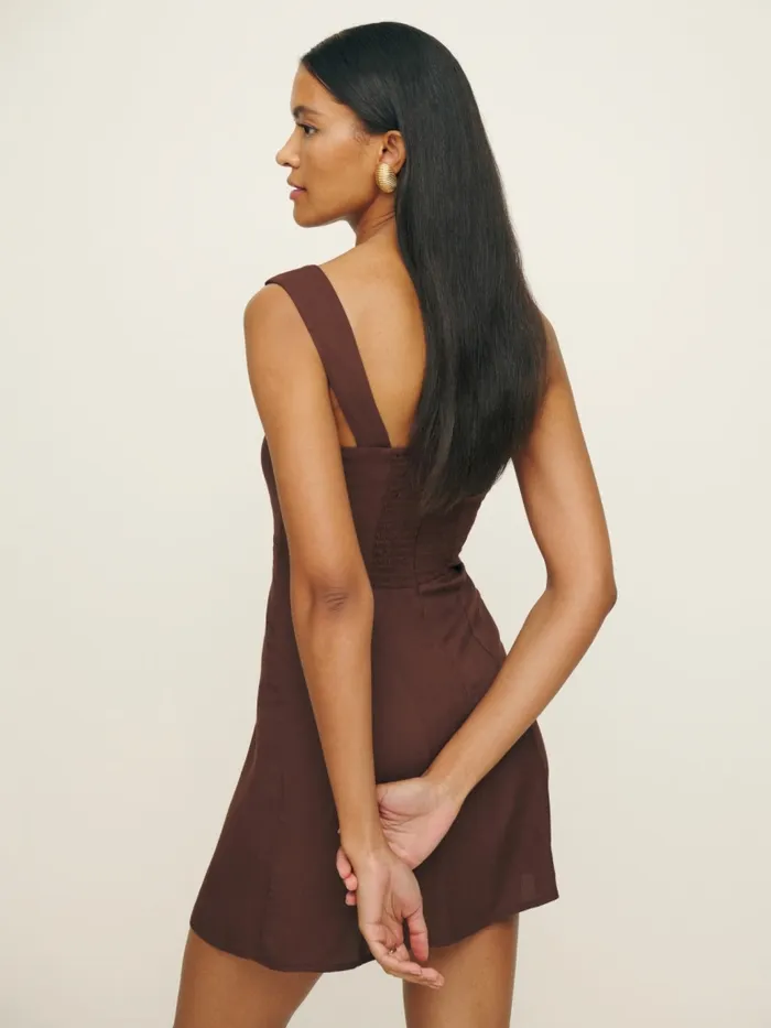 Reformation Dresses Gabin Dress Cafe 8211 Women Reformation Dresses Gabin Dress Cafe 8211 Women