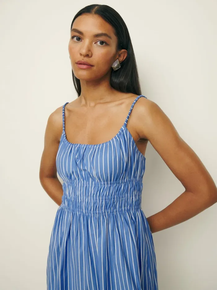 Reformation Dresses Kathleen Dress Tribune Stripe 8211 Women Reformation Dresses Kathleen Dress Tribune Stripe 8211 Women