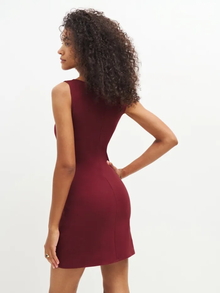 Reformation Dresses Nataly Knit Dress Chianti 8211 Women
