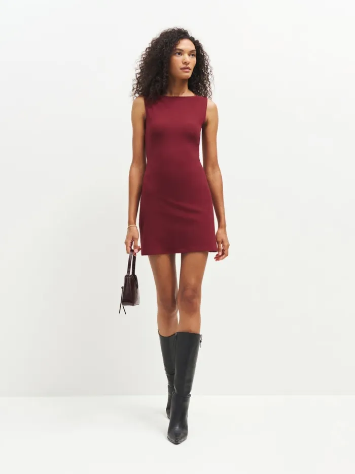 Reformation Dresses Nataly Knit Dress Chianti 8211 Women