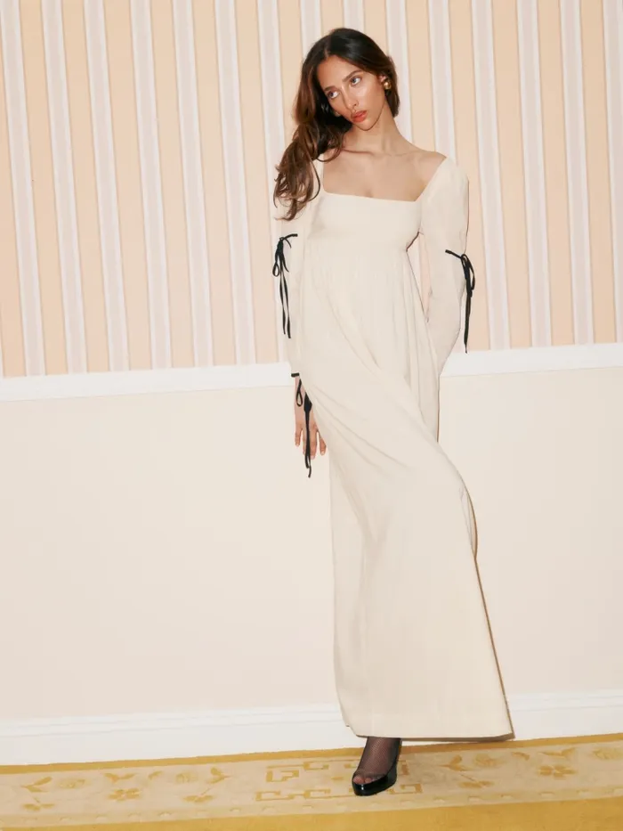 Reformation Dresses Rhea Dress Cream 8211 Women Reformation Dresses Rhea Dress Cream 8211 Women