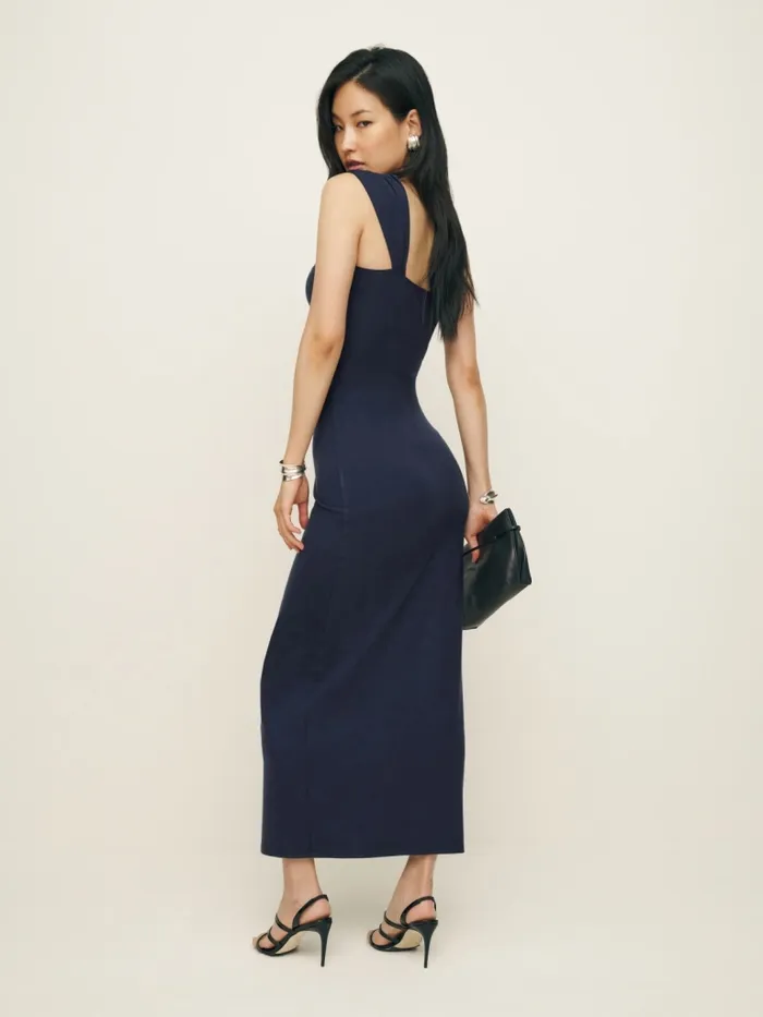 Reformation Dresses Xena Knit Dress Midnight 8211 Women Reformation Dresses Xena Knit Dress Midnight 8211 Women