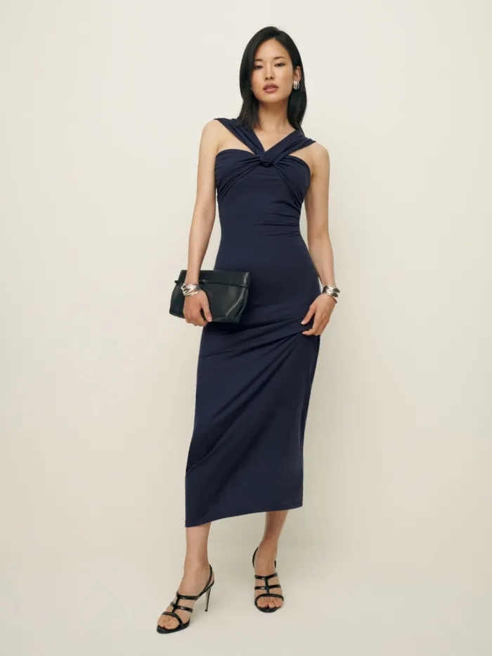 Reformation Dresses Xena Knit Dress Midnight 8211 Women Reformation Dresses Xena Knit Dress Midnight 8211 Women