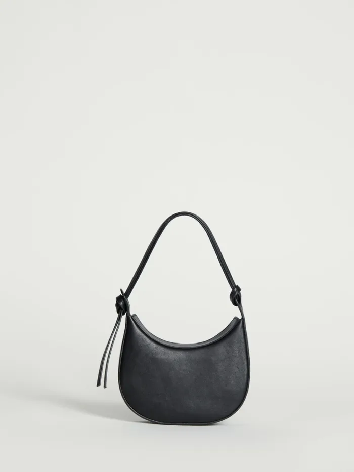 Reformation Mini Bags Mini Rosetta Shoulder Bag Black Leather 8211 Women