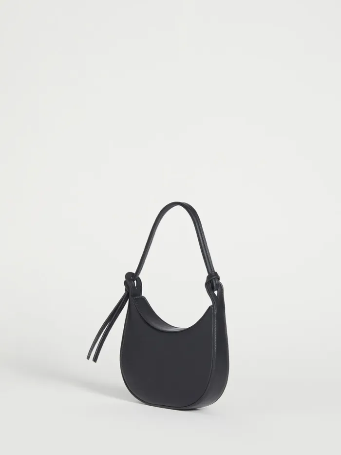 Reformation Mini Bags Mini Rosetta Shoulder Bag Black Leather 8211 Women