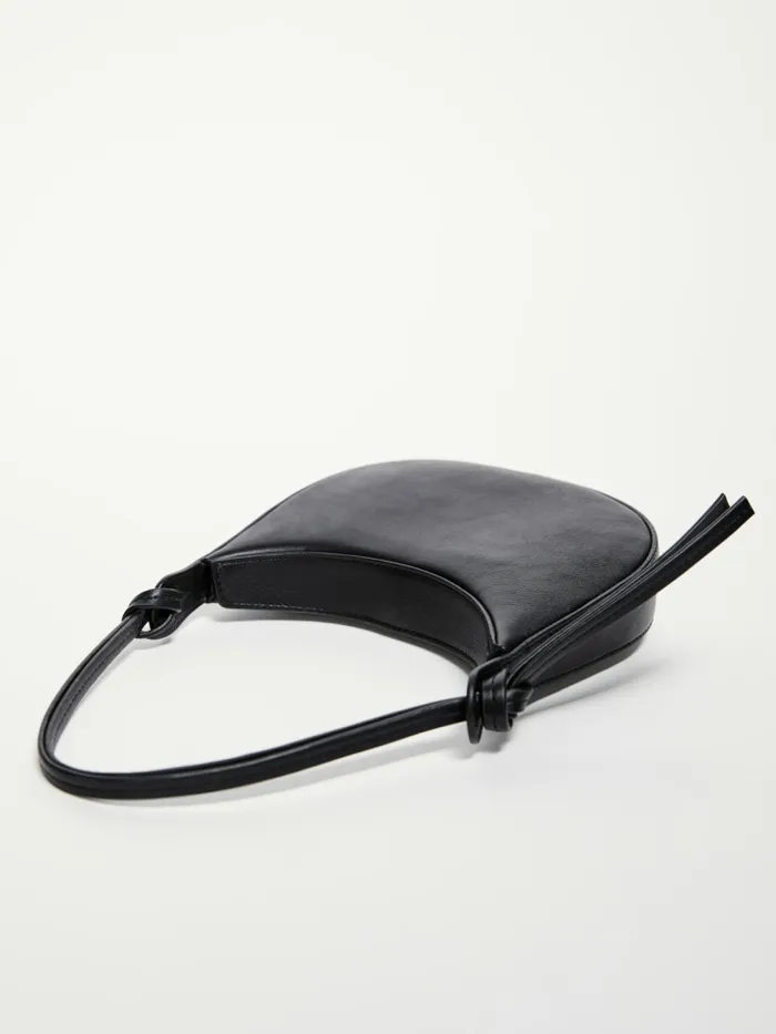 Reformation Mini Bags Mini Rosetta Shoulder Bag Black Leather 8211 Women