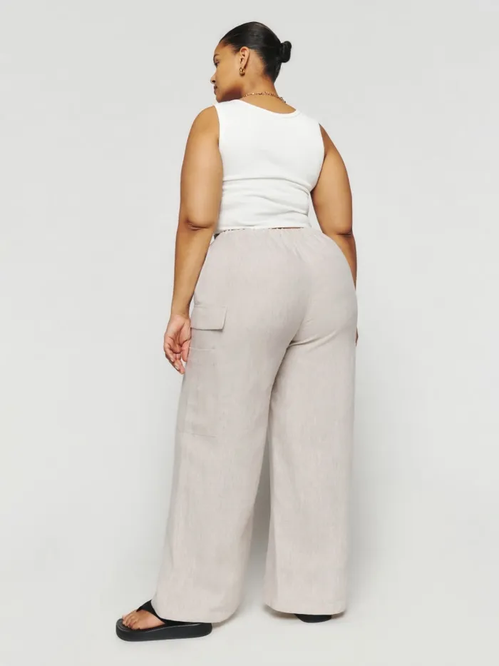 Reformation Pants Ethan Linen Pant Es Oatmeal 8211 Women Reformation Pants Ethan Linen Pant Es Oatmeal 8211 Women