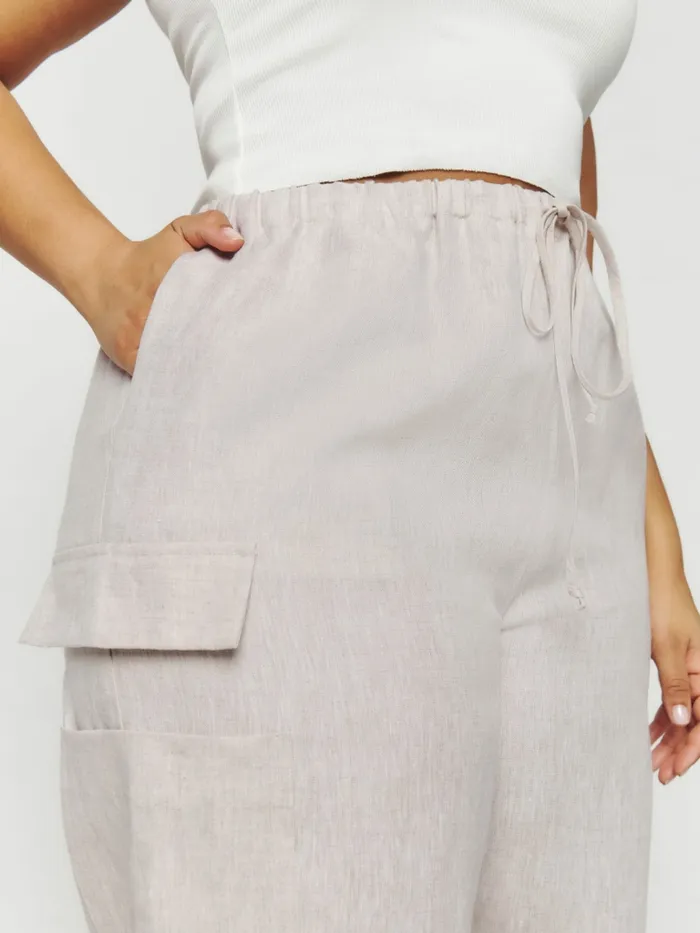 Reformation Pants Ethan Linen Pant Es Oatmeal 8211 Women Reformation Pants Ethan Linen Pant Es Oatmeal 8211 Women