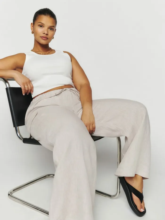 Reformation Pants Ethan Linen Pant Es Oatmeal 8211 Women Reformation Pants Ethan Linen Pant Es Oatmeal 8211 Women