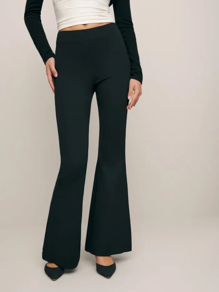 Reformation Pants Jolie Pant Black 8211 Women