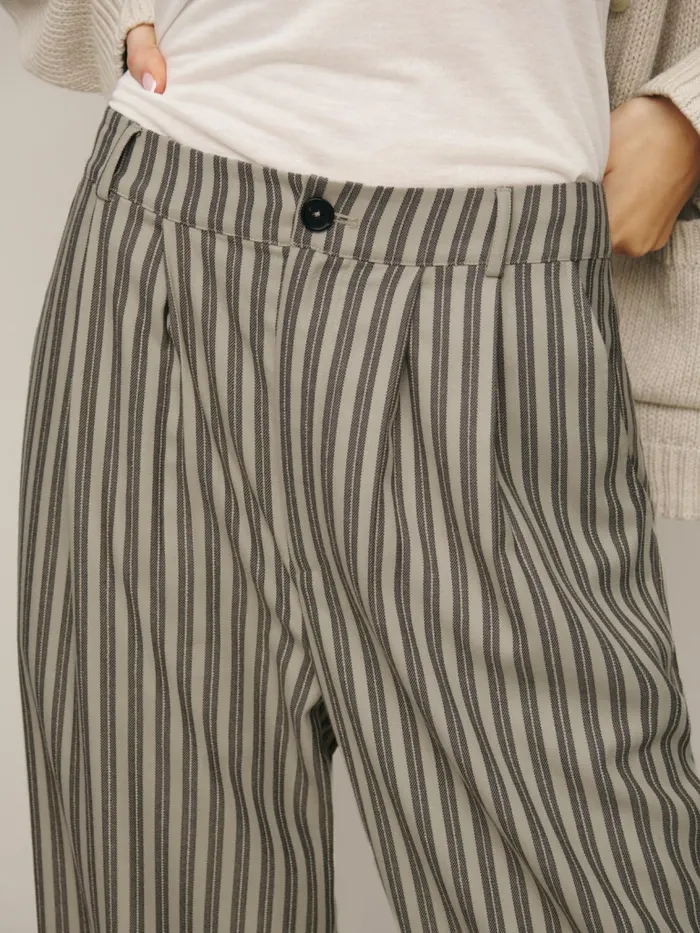 Reformation Pants Petites Mason Pant Slate Stripe 8211 Women Reformation Pants Petites Mason Pant Slate Stripe 8211 Women
