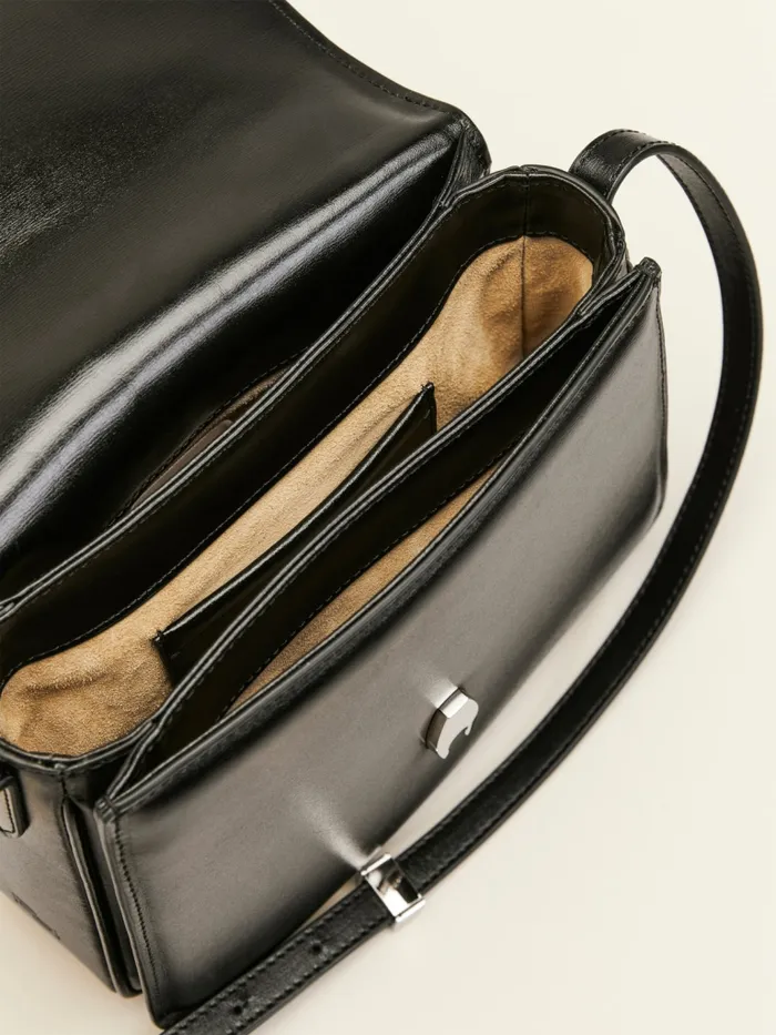 Reformation Shoulder Bags Monica Crossbody Black Leather 8211 Women Reformation Shoulder Bags Monica Crossbody Black Leather 8211 Women