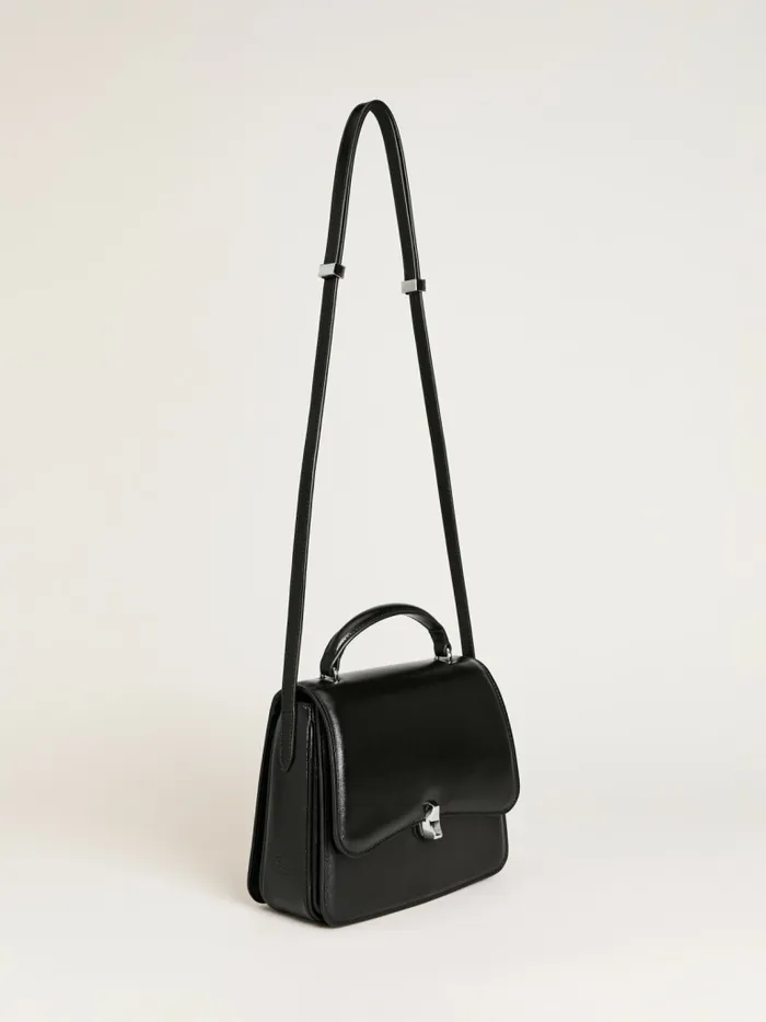 Reformation Shoulder Bags Monica Crossbody Black Leather 8211 Women Reformation Shoulder Bags Monica Crossbody Black Leather 8211 Women
