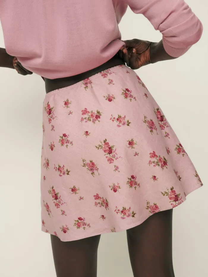 Reformation Skirts Brandy Linen Skirt Tea Time 8211 Women