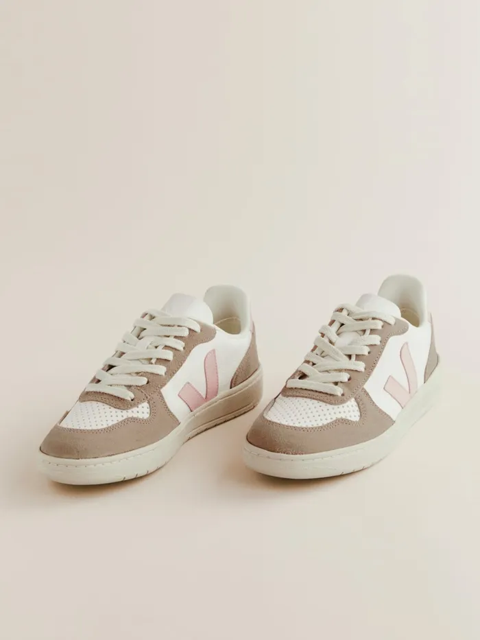 Reformation Sneakers Veja V10 Leather Sneaker Extra White Petale Sahara 8211 Women Reformation Sneakers Veja V10 Leather Sneaker Extra White Petale Sahara 8211 Women