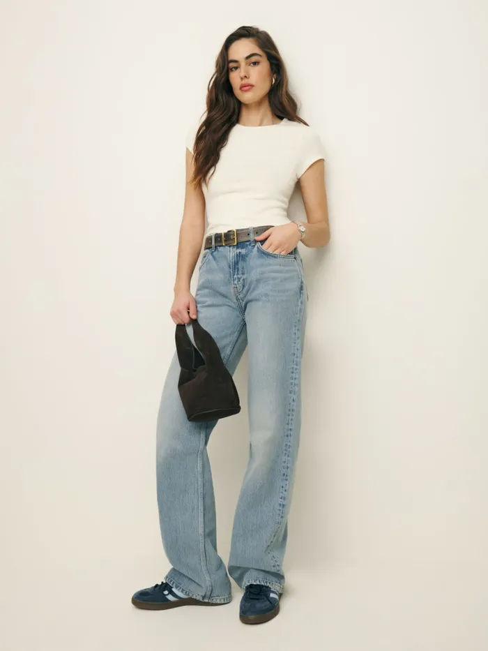 Reformation Tops Olive Knit Top Fior Di Latte 8211 Women