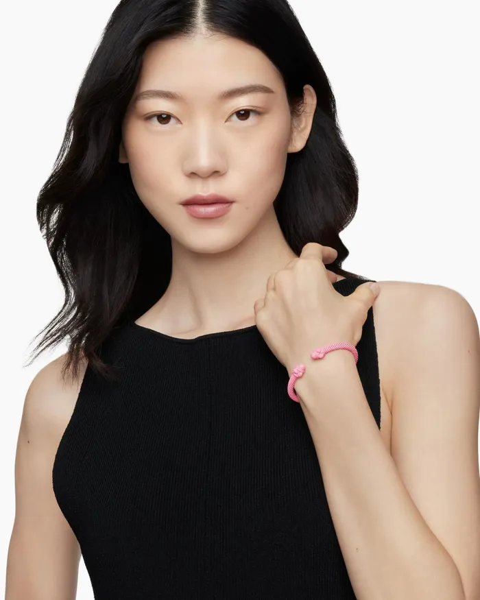 Renaissance Classic Cable Bracelet In Pink Aluminum 5mm Women David Yurman Cuff Renaissance Classic Cable Bracelet In Pink Aluminum 5mm Women David Yurman Cuff
