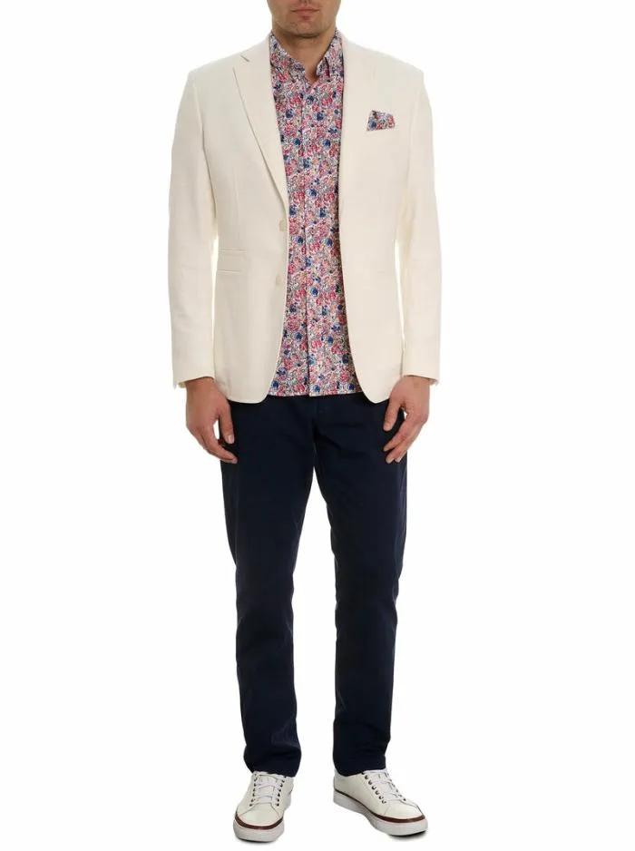 Robert Graham Blazers Men Johnson Blazer White