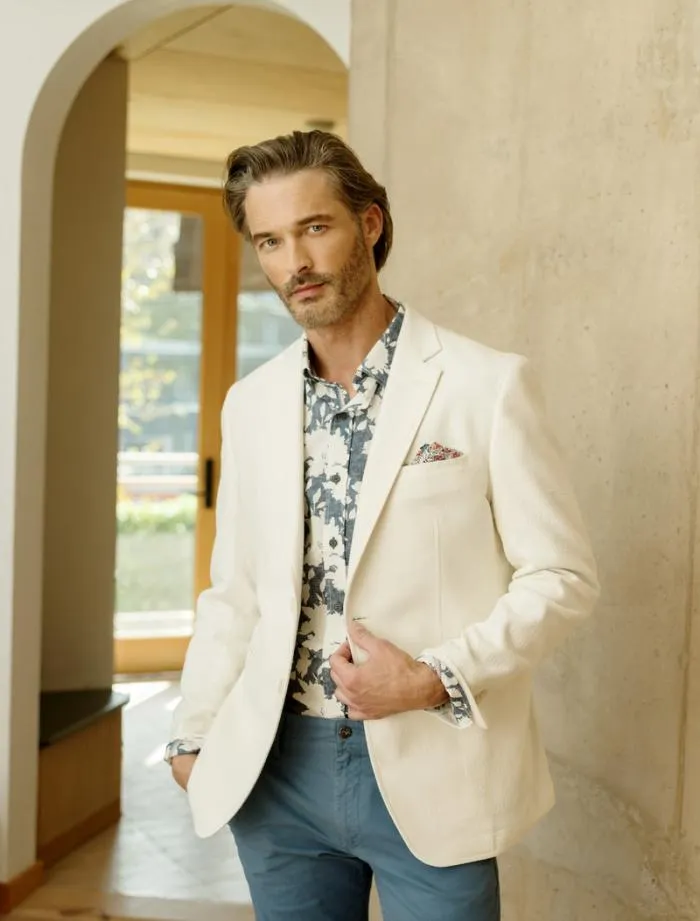 Robert Graham Blazers Men Johnson Blazer White