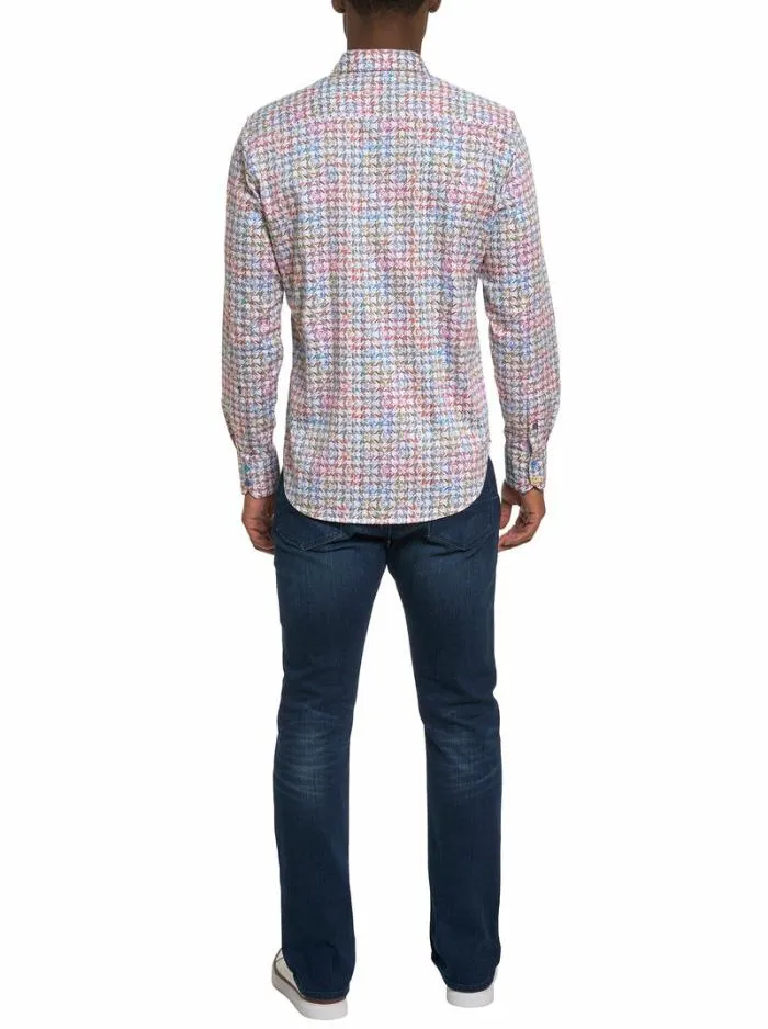 Robert Graham Button Down Shirts Men Seven Hills Long Sleeve Button Down Shirt Multi