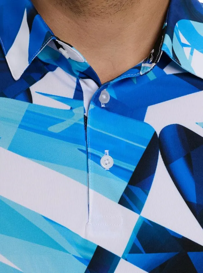 Robert Graham Polos and TShirts Men Driftwood Polo Blue